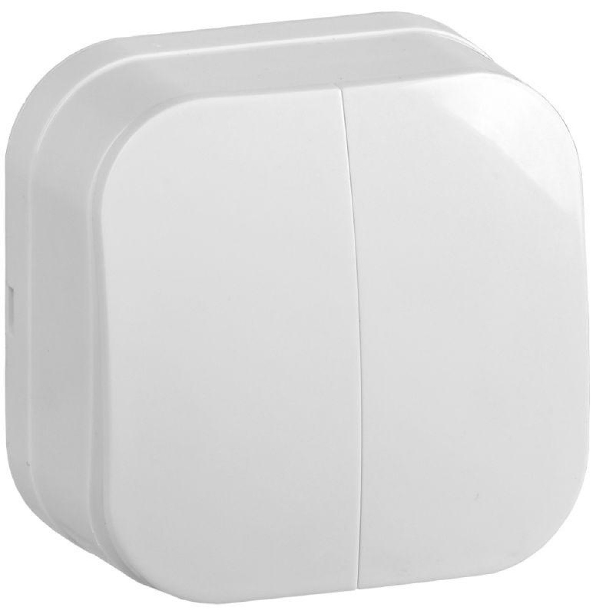 Изображение товара Выключатель IEK GLORY 2-кл 10А IP20 белый для внутренней установки