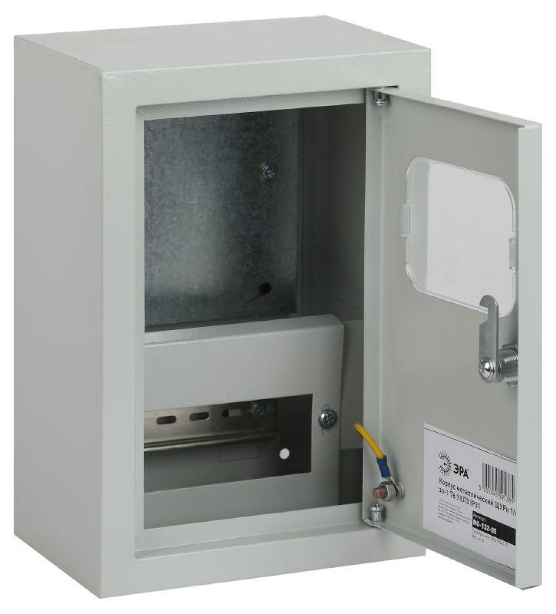 Изображение товара Высоковольтный металлический щитовой корпус ЭРА ЩУРн 1/6зо-1 76 IP31 УХЛ3