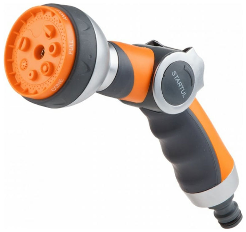 Изображение товара Пистолет-распылитель Startul металлический, 7-позиционный, GARDEN (ST6010-27)
