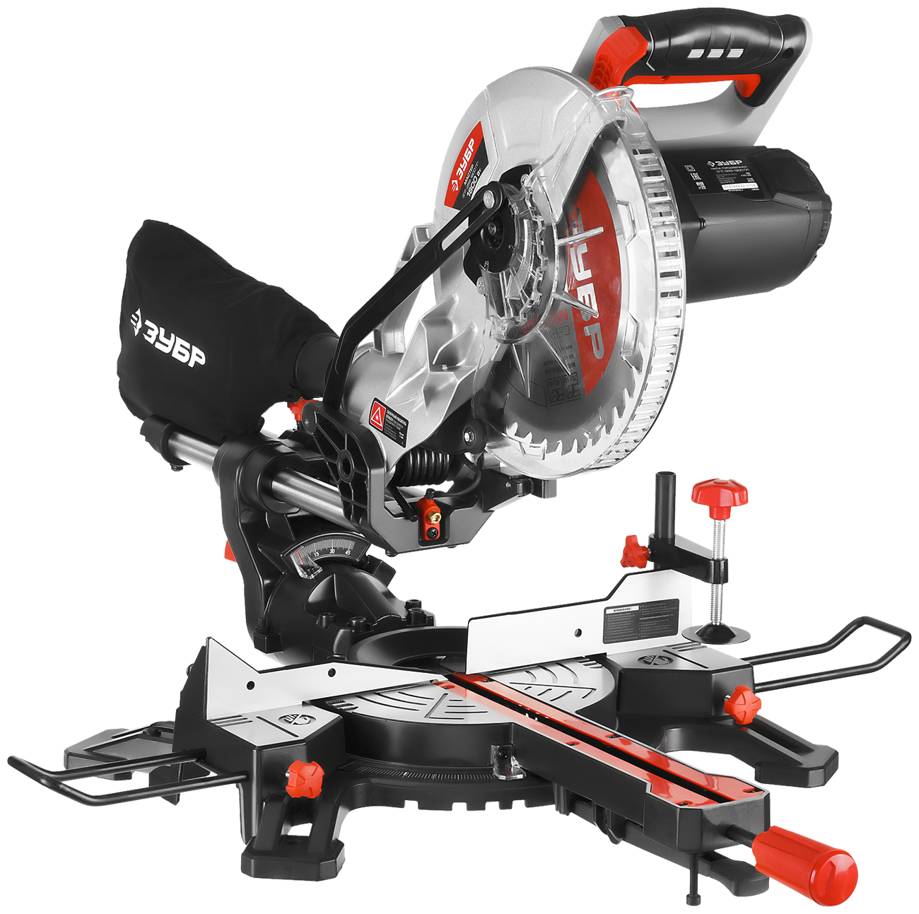 Изображение товара Торцовочная пила Зубр ЗПТ-255-1800 ПЛ