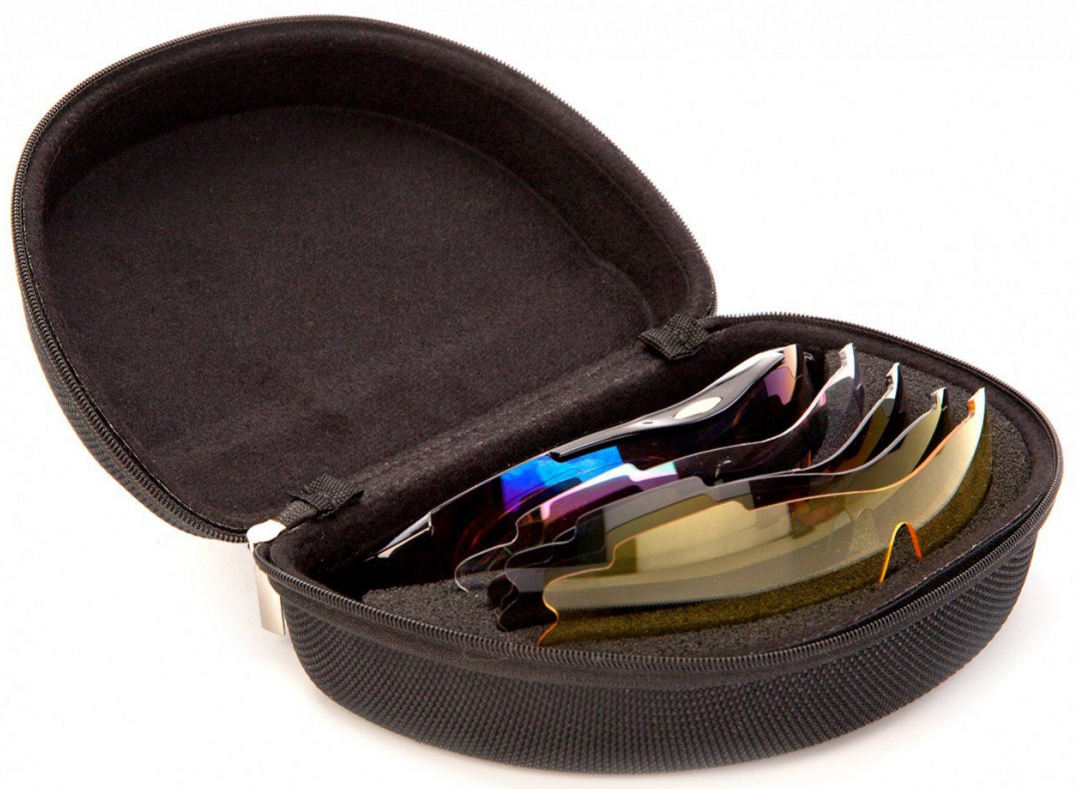 Изображение товара Спортивные солнцезащитные очки Bradex с 5 сменными линзами, защита UV