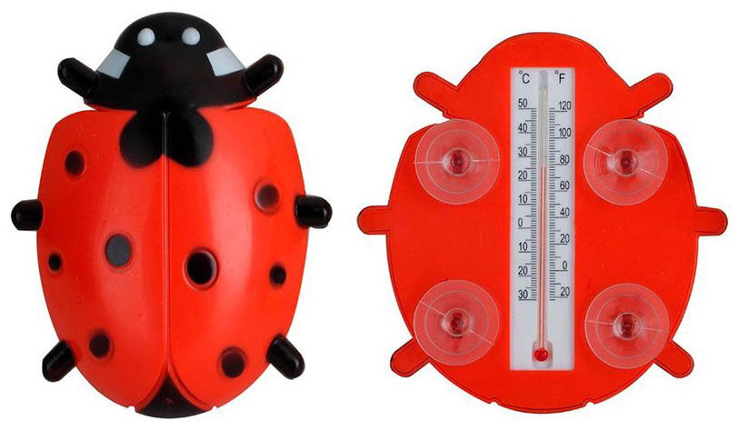 Изображение товара Уличный термометр Park Божья коровка Gabriel 3564 для наружных измерений