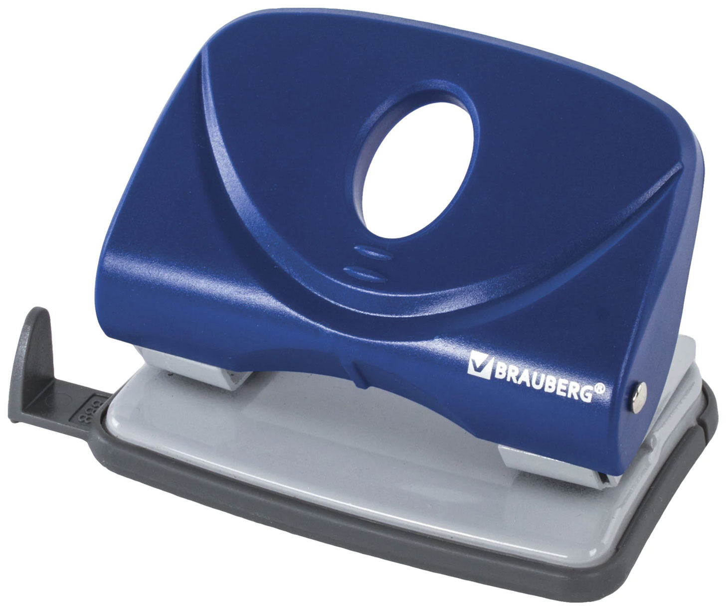 Изображение товара Дырокол Brauberg Original до 20 листов синий офисный эргономичный