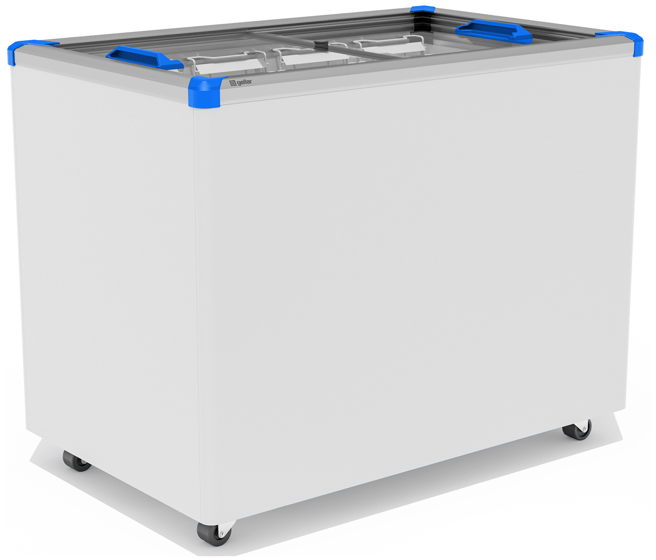 Изображение товара Морозильный ларь Frostor Gellar FG 350 C синий 310 л надежный экономичный Изображение товара Морозильный ларь Frostor Gellar FG 350 C синий 310 л надежный экономичный