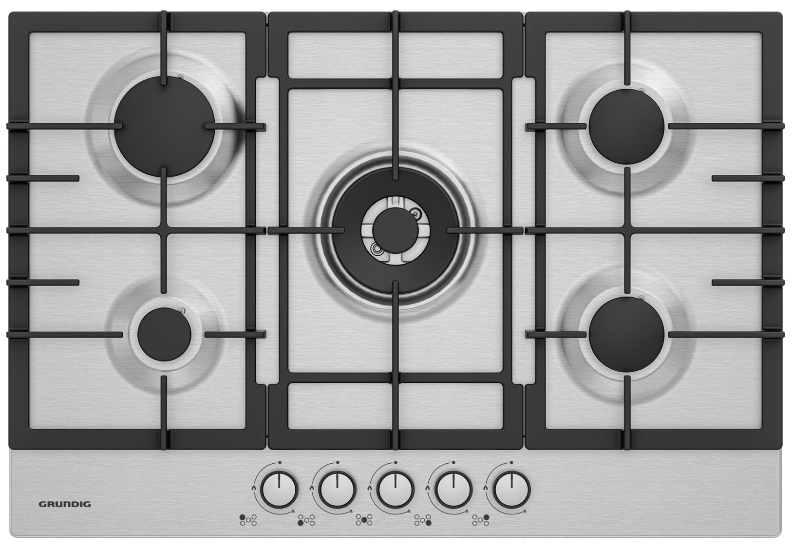 Изображение товара Газовая варочная панель Grundig GIGA 7235250 X 5 конфорок нерж сталь Турция