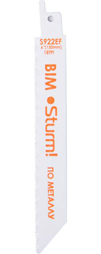 Изображение товара Полотна для сабельных пил Sturm 9019-03-S922EF, биметалл, 150 мм, 2 шт