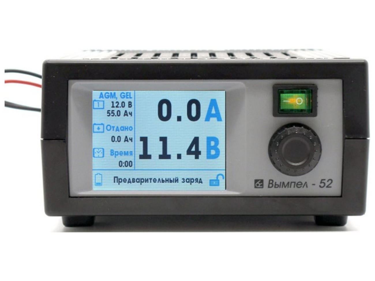 Изображение товара Зарядное устройство для автомобилей Вымпел 52 с программируемыми алгоритмами