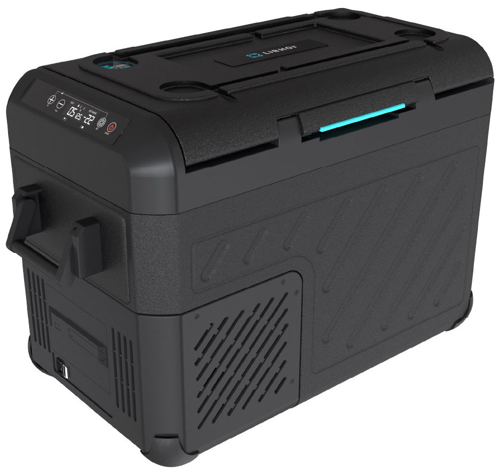 Изображение товара Автомобильный холодильник Libhof W-35D 12В/24В двухкамерный 35л черный