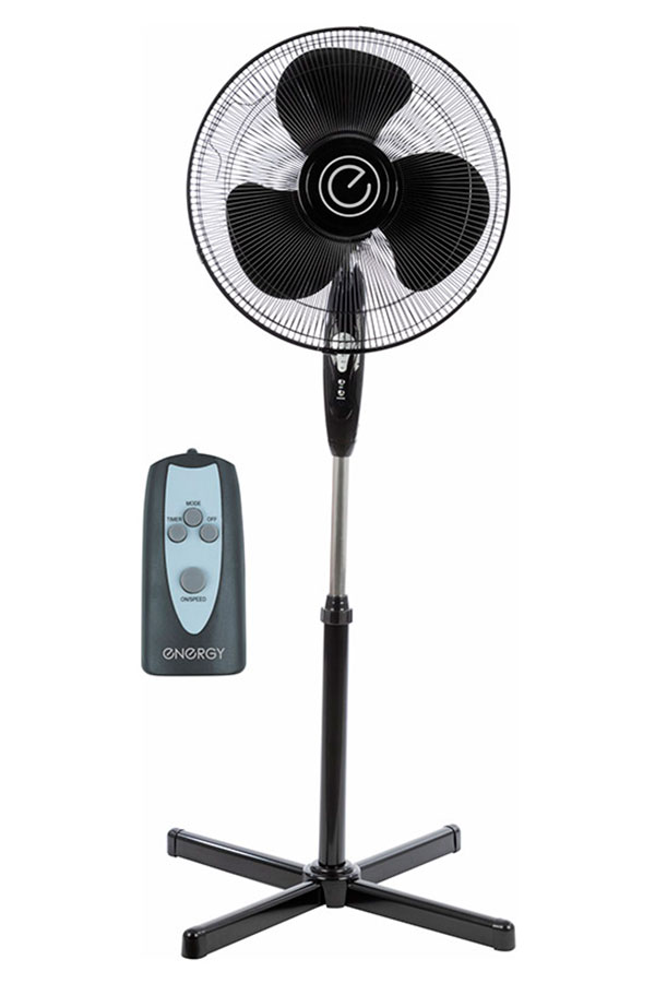 Изображение товара Вентилятор Energy ELEGANCE EN-1625 с пультом, напольный, черный