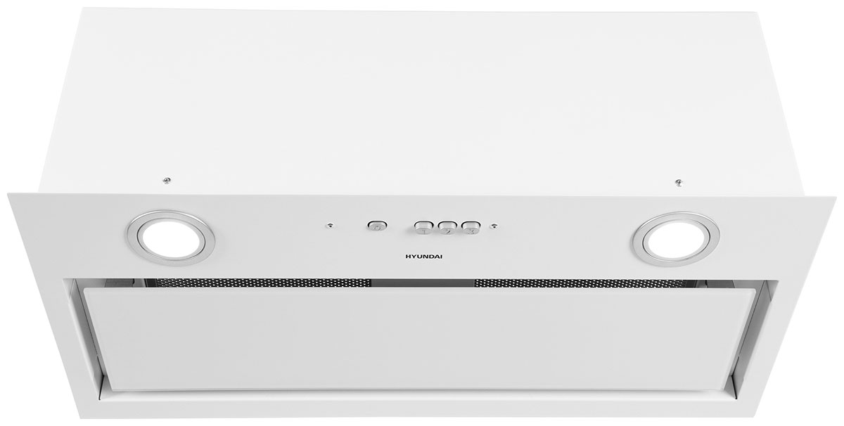Изображение товара Вытяжка Hyundai HBB 6036 WG, белый
