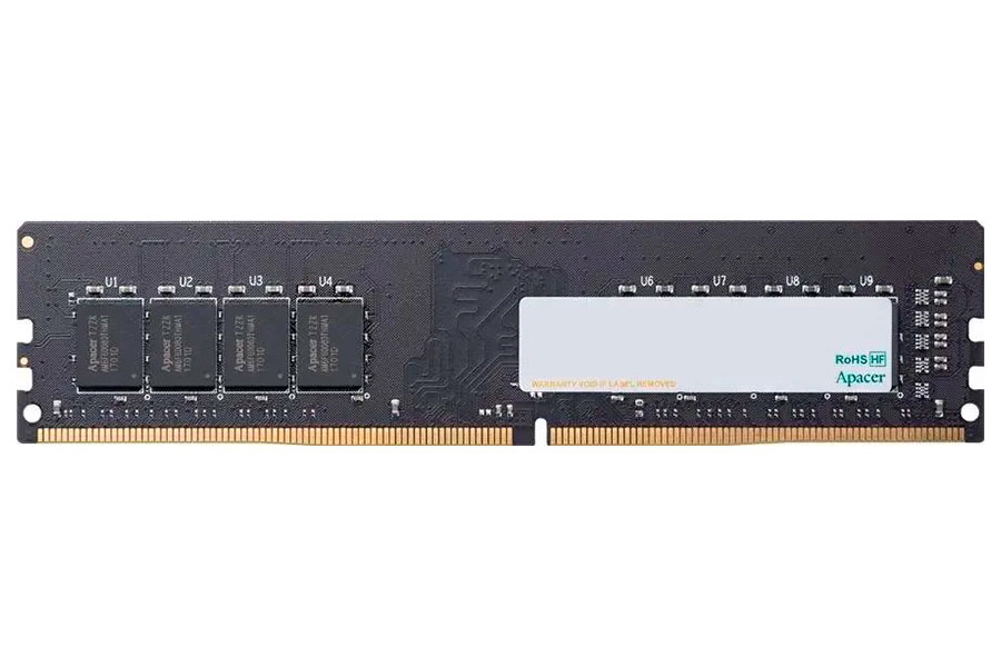 

Оперативная память Apacer DDR4 16Gb 3200MHz (AU16GGB32CSYBGH), Черный