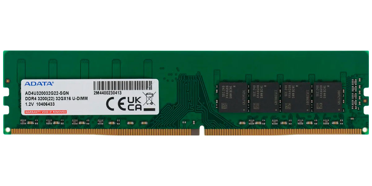 Изображение товара Adata DDR4 32Gb 3200MHz Premier Оперативная память для ПК