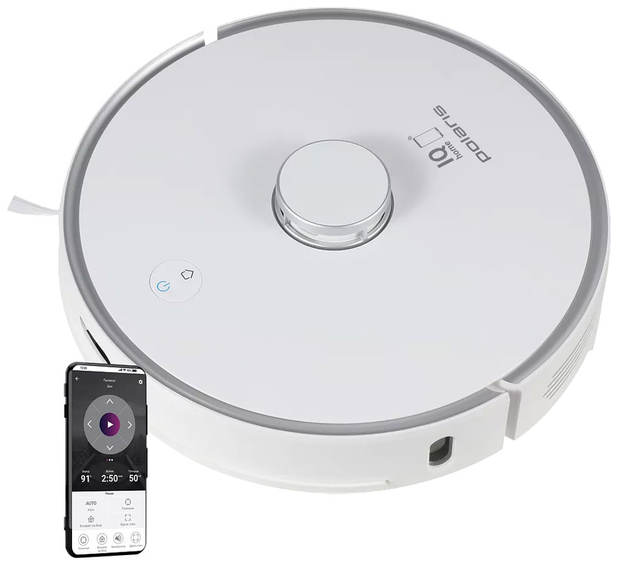 Робот-пылесос Polaris PVCR 0905 Wi-Fi, IQ Home, Panorama Aqua