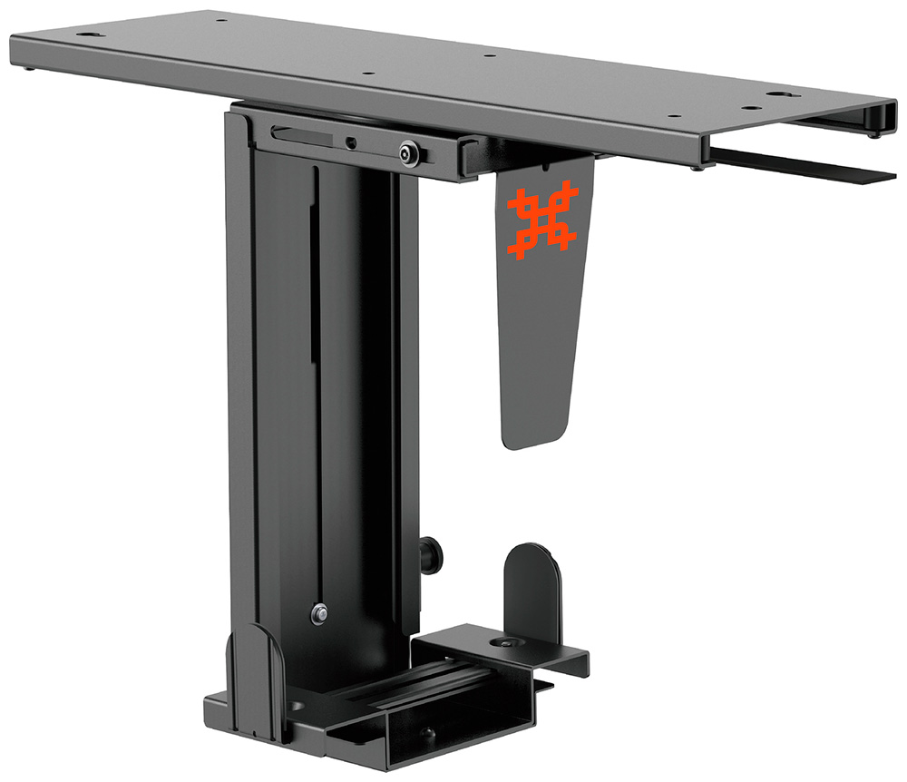 

Крепление для системного блока UniTeki SM1 универсальное, телескопическое, поворотное, раздвижное, подстольное, настенное, для системного блока, Черный