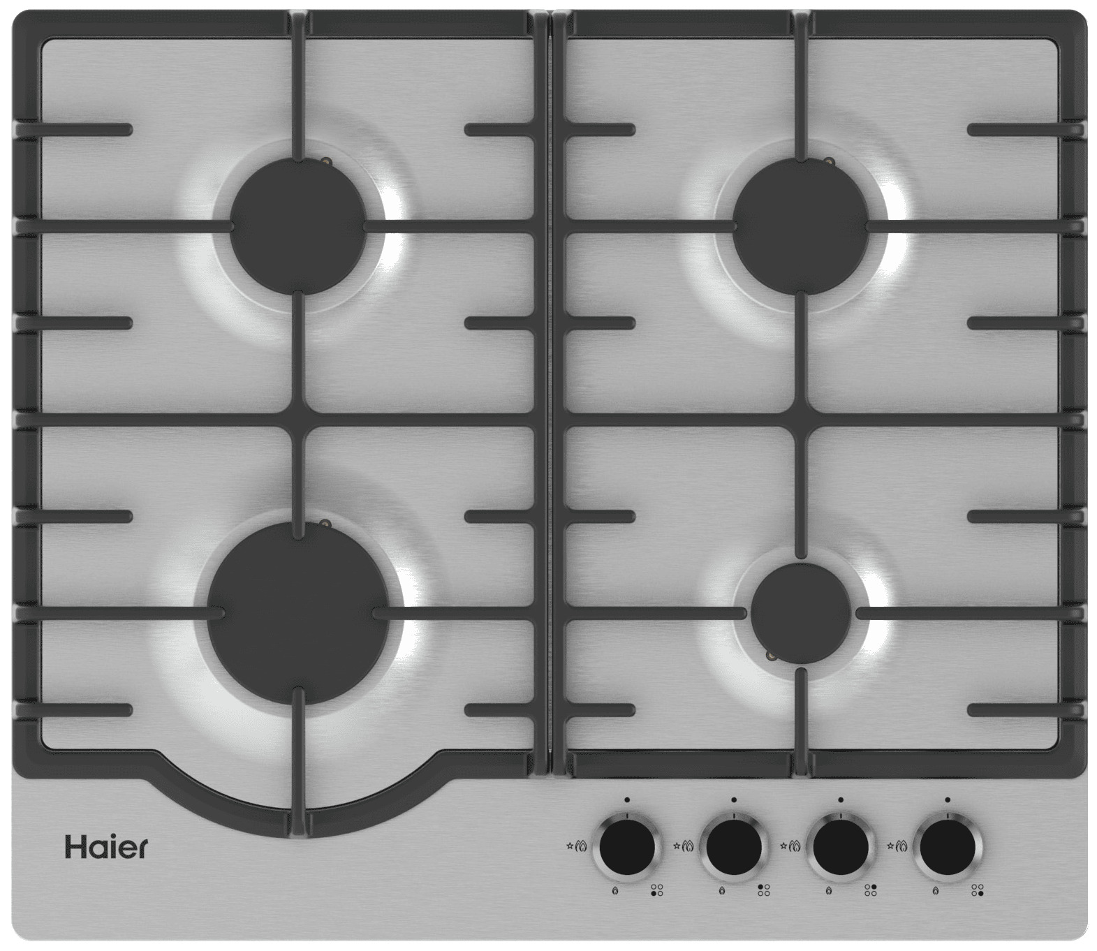 Встраиваемая газовая варочная панель Haier HHX-M64RNX Встраиваемая газовая варочная панель Haier HHX-M64RNX
