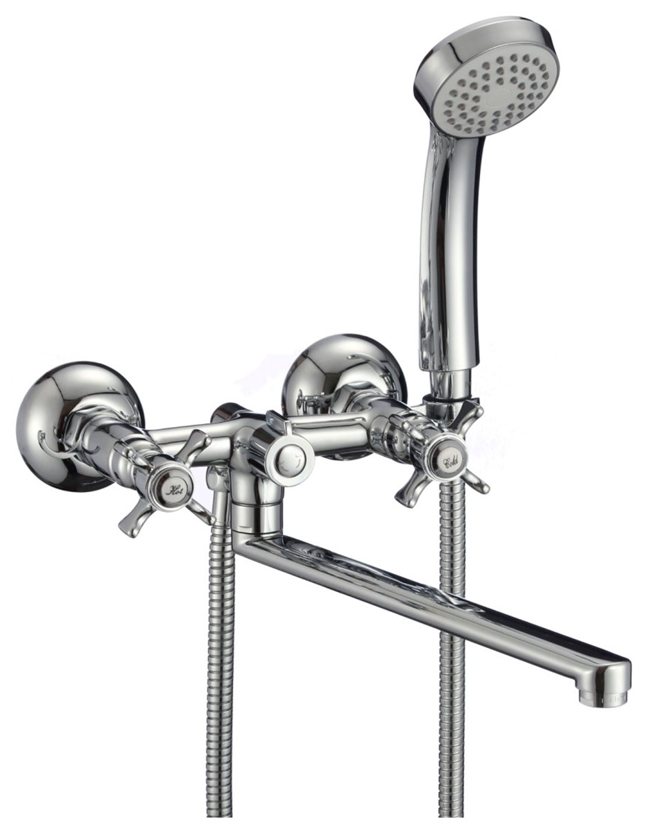 

Смеситель для ванны D-Lin D143807-F, хром