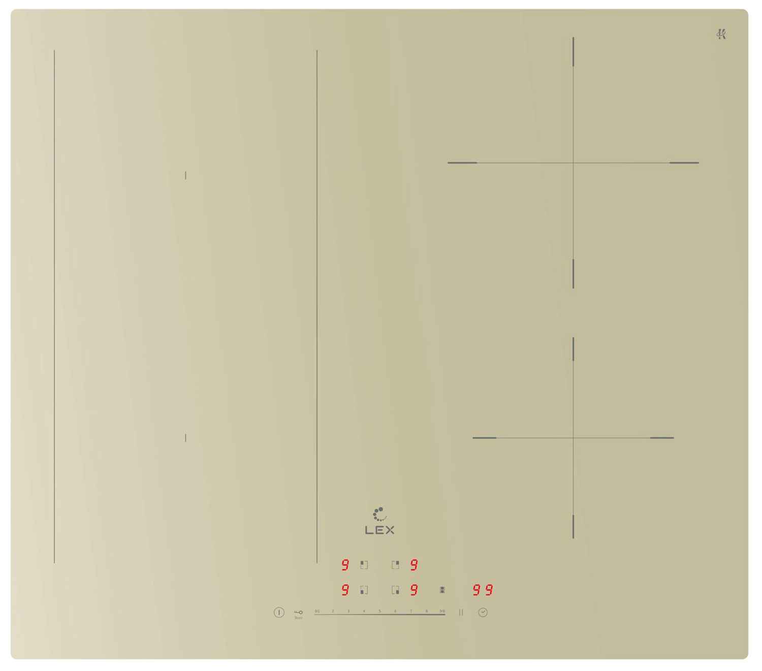 Электрическая варочная панель LEX EVI 641A IV