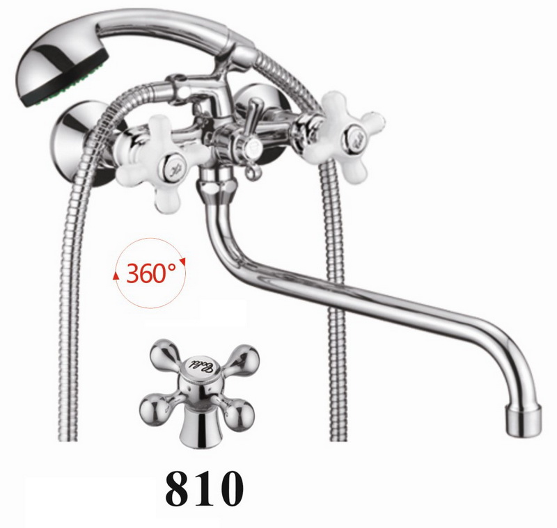 Изображение товара Смеситель для ванной комнаты D-Lin хром (D145810)