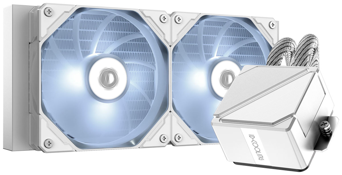 Изображение товара СЖО для процессоров ID-Cooling DASHFLOW 240 BASIC WHITE
