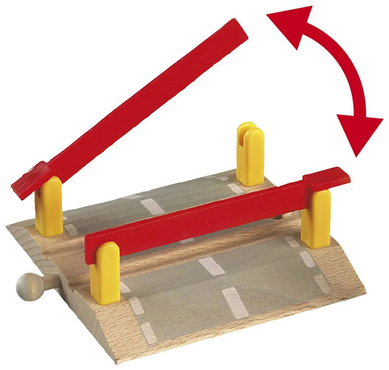 

Переезд Brio Ж/д переезд, 4 элемента (33388)