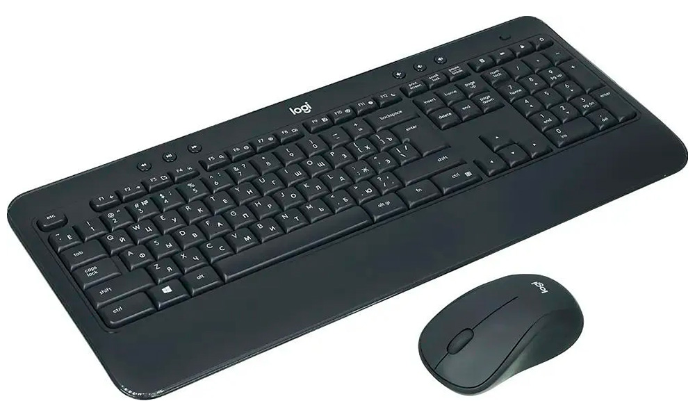 

Комплект беспроводной клавиатура+мышь Logitech MK540 920-008686, черный