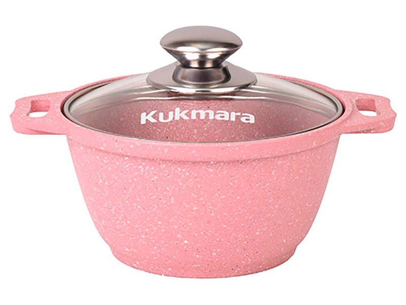 Кастрюля Kukmara Trendy style rose, 1 л, со стеклянной крышкой (к11tsr) Кастрюля Kukmara Trendy style rose, 1 л, со стеклянной крышкой (к11tsr)