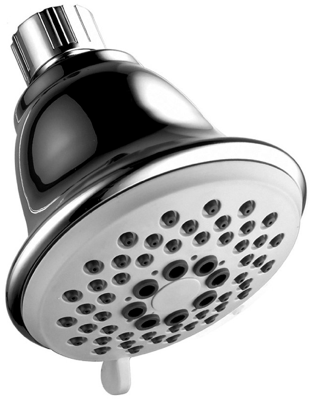 Изображение товара Лейка душевая верхняя Lemark круглая, пластик/хром, блистер (LM8043C)