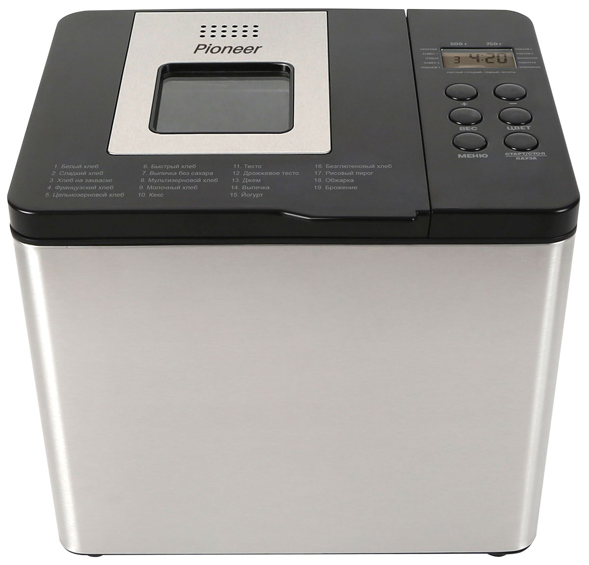 Изображение товара Хлебопечь Pioneer MC06 для выпечки домашнего хлеба