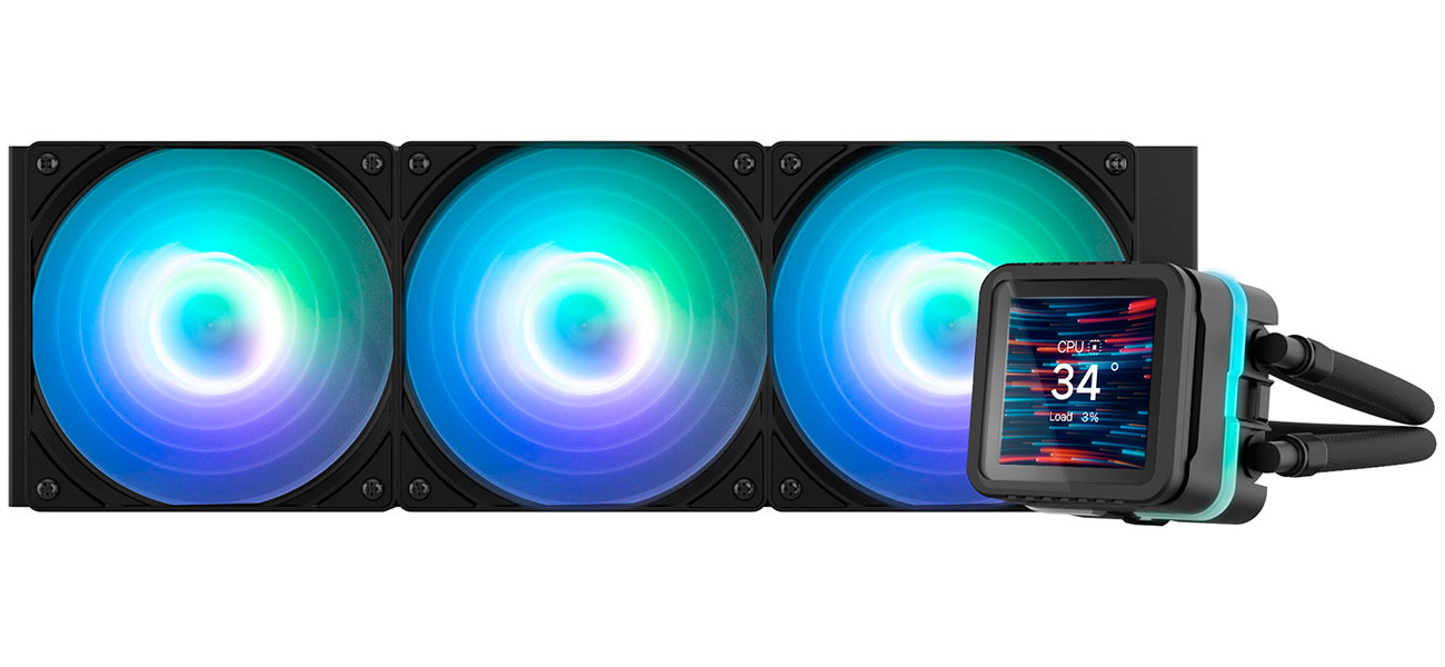 Изображение товара СЖО для процессоров Zalman ALPHA2 DS A36 Black 360mm ARGB