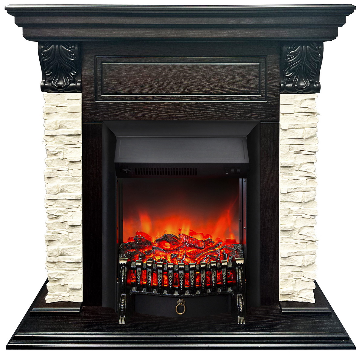Изображение товара Электрический каминокомплект Realflame BILBAO с эффектом дров и пультом