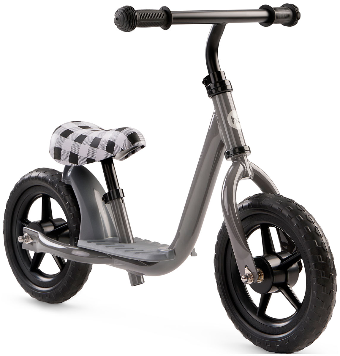 Изображение товара Беговел Happy Baby JOURNEY dark grey plus 50028 для детей 2+ с регулируемыми рулями