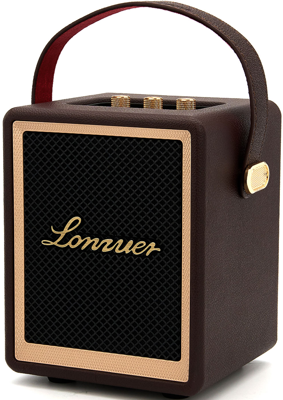 

Портативная колонка Lonzuer Action, коричневый