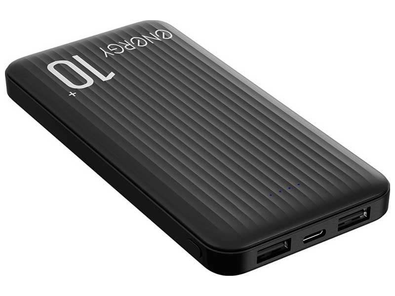 

Внешний аккумулятор Energy Power Bank 10 000-3B Travel (107846)