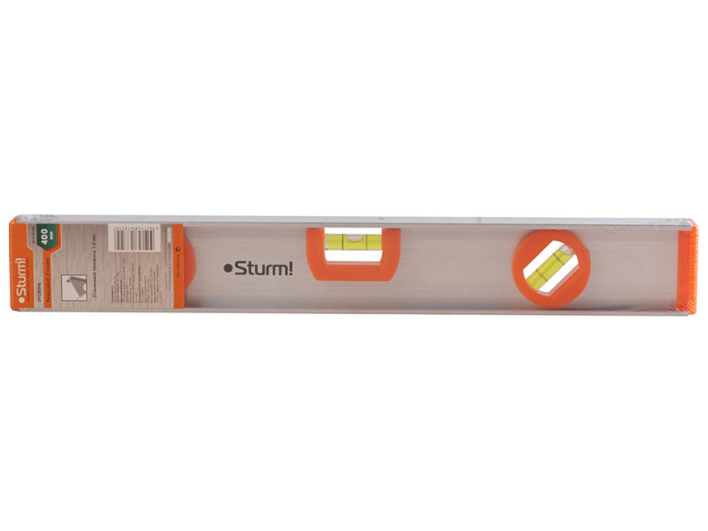 

Уровень строительный Sturm! 2015-03-400 (400 мм, Т-образный, 3 глазка, точность 1 мм/м)
