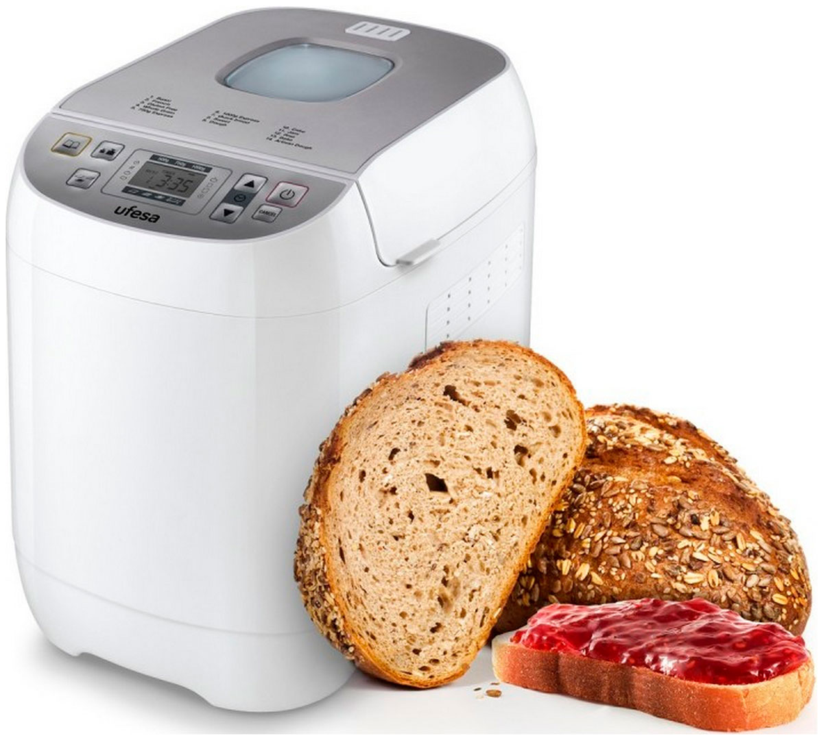 Изображение товара Хлебопечка Ufesa My Bakery BM6000 с 14 программами автоматическая тесто джемы