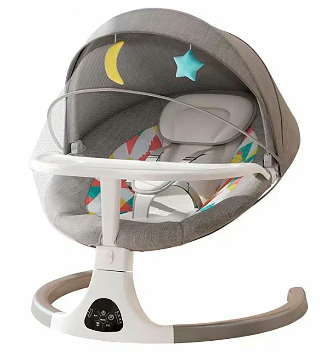 

Электрокачели Ining Baby D006, grey, Серый