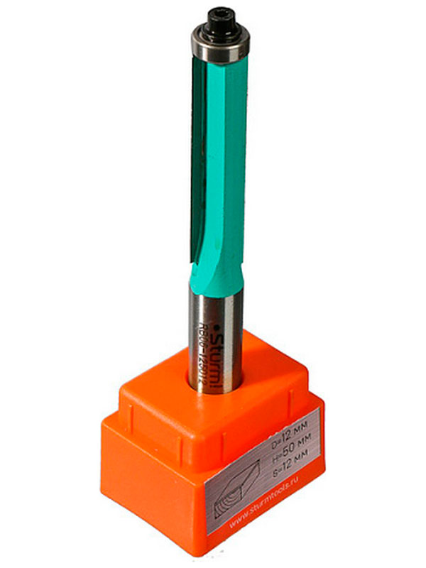 Изображение товара Фреза кромочная Sturm 12x50x105 мм с нижним подшипником для обработки дерева