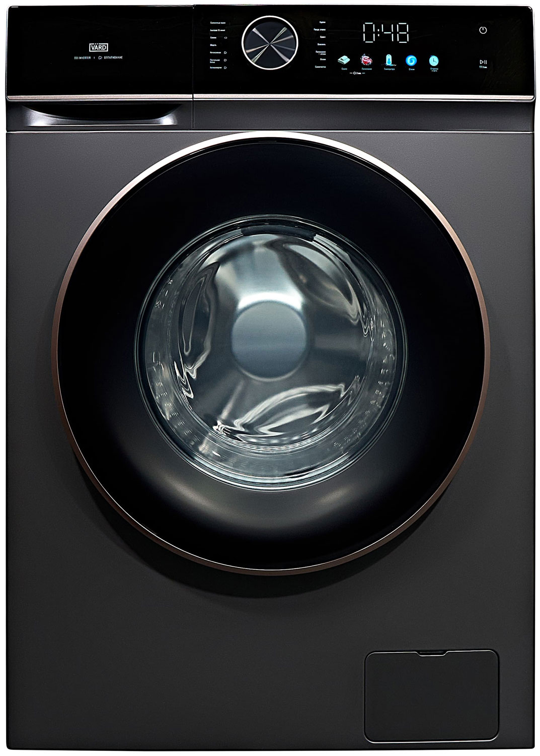 Изображение товара Стиральная машина с сушкой Vard VWD414B с паром и функцией антиаллергия
