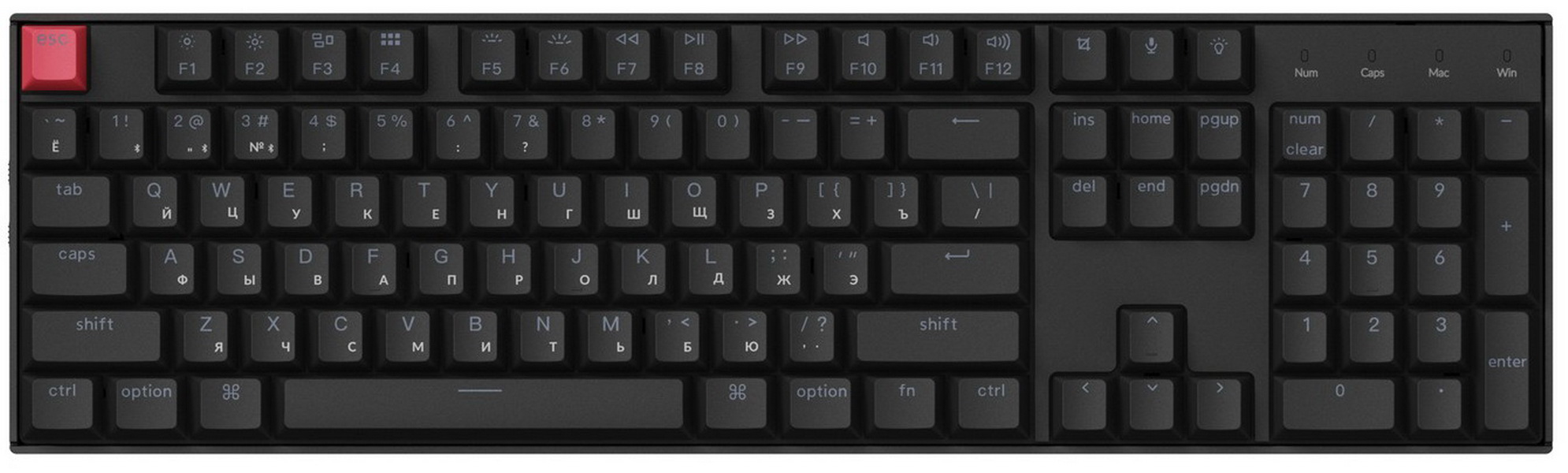 Изображение товара Беспроводная механическая клавиатура Keychron K10 Version 2 с RGB подсветкой