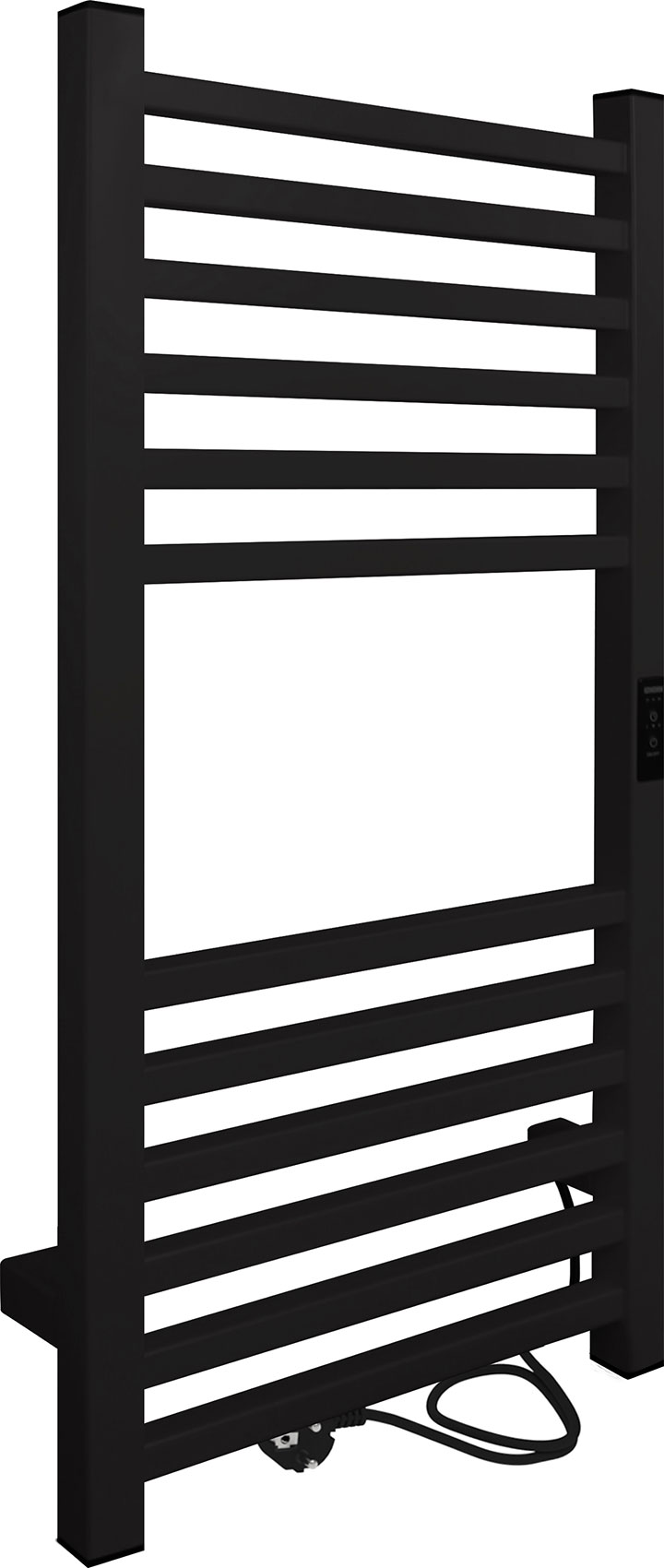 Изображение товара Электрический полотенцесушитель Indigo Attic, без полки, черный муар (LСLATCE80-40BRRt)
