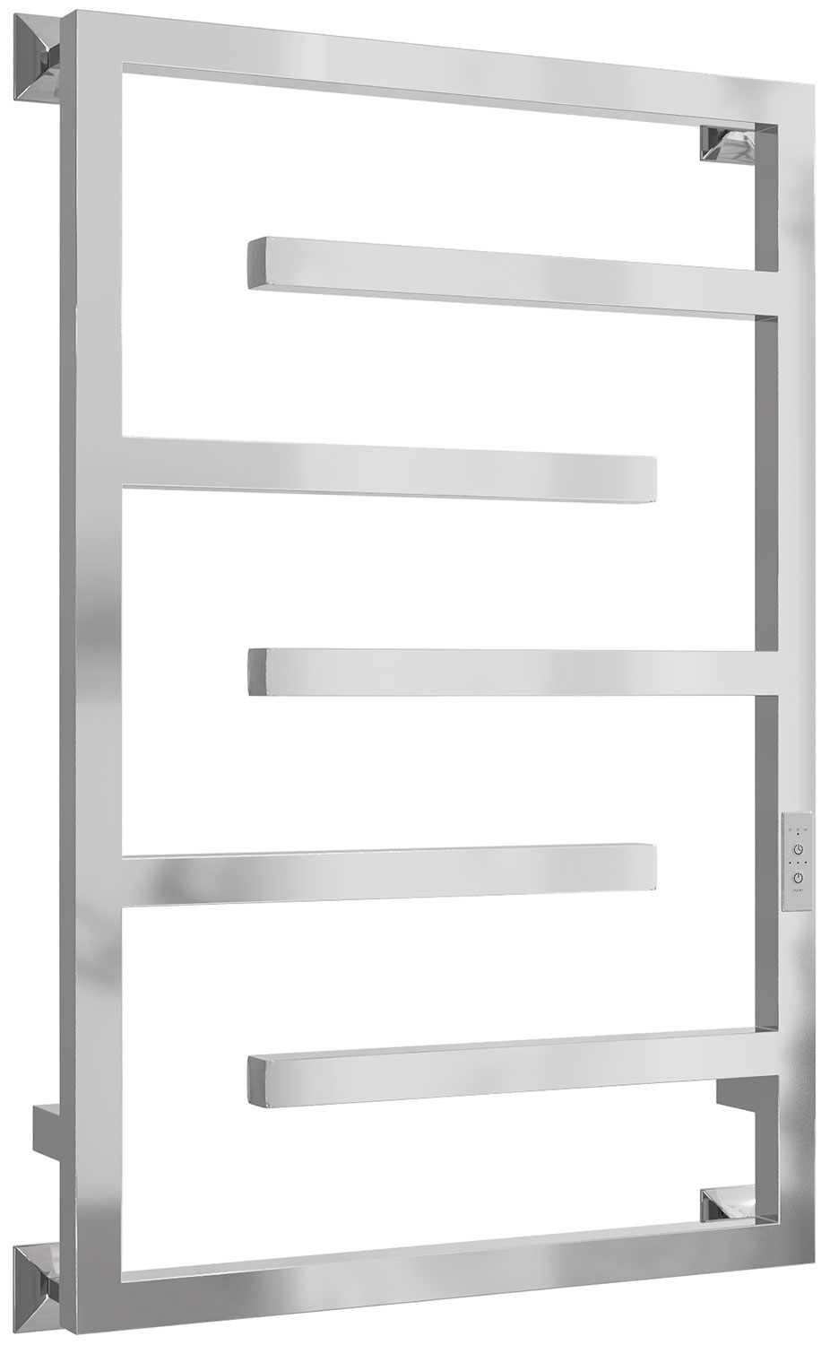 Изображение товара Электрический полотенцесушитель Indigo Delos хром 80x53x8 см 120 Вт