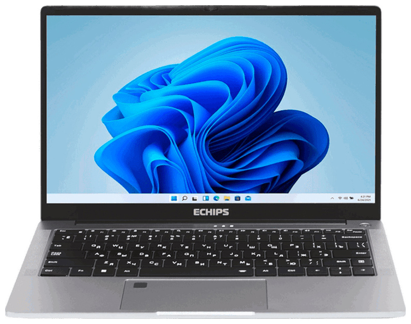 Изображение товара Ноутбук Echips Fusion (14NK14U5), серебристый