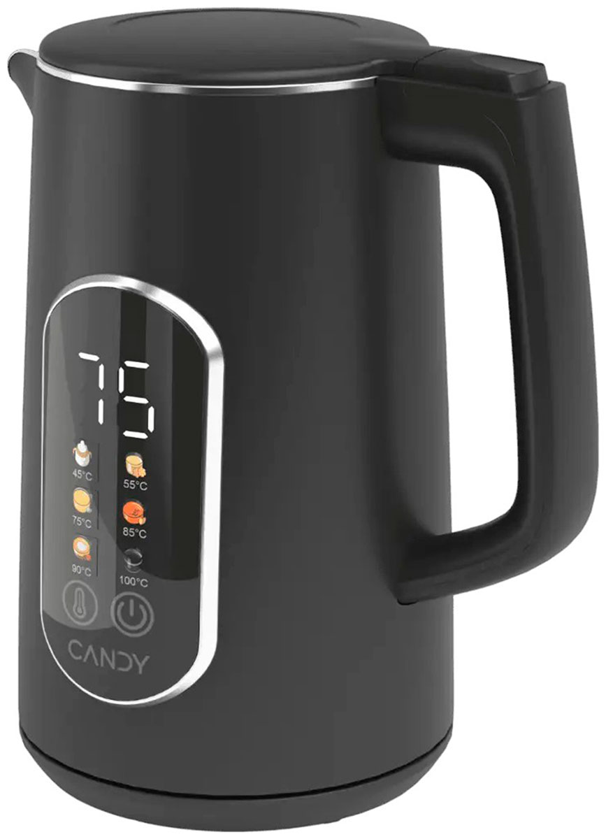 Изображение товара Электрочайник Candy CK-400 сенсорное управление 1.7 л черный