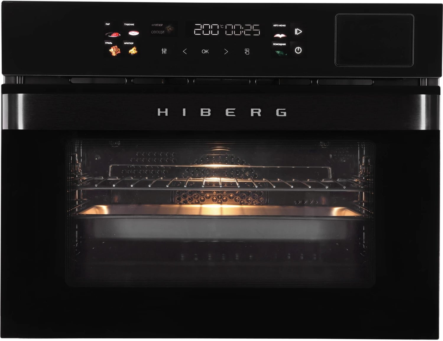 Изображение товара Электрический духовой шкаф Hiberg S-VMF 5515 B SMART