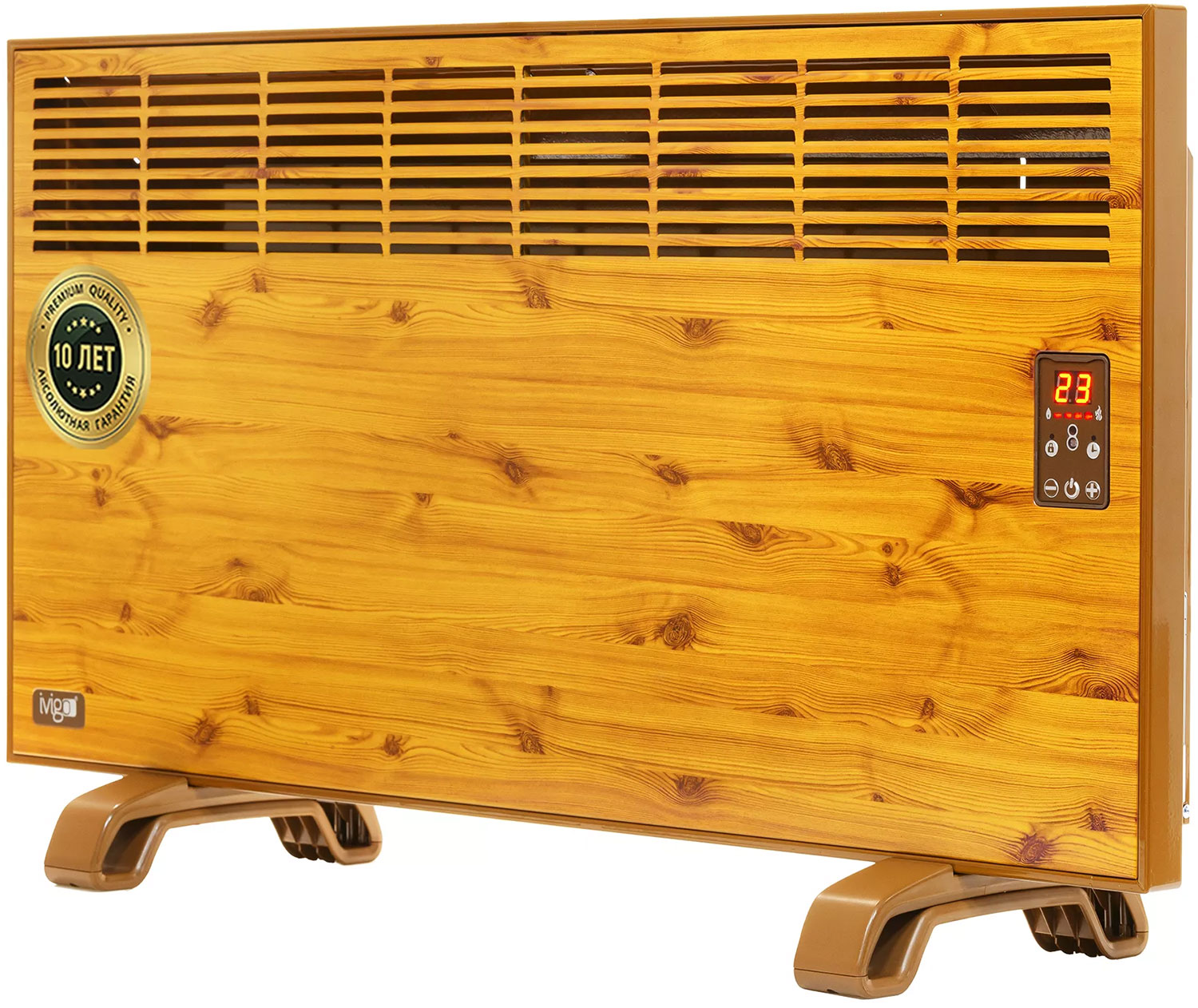 Изображение товара Электрический конвектор iVigo EPK4590E25, дерево, 2500 Вт