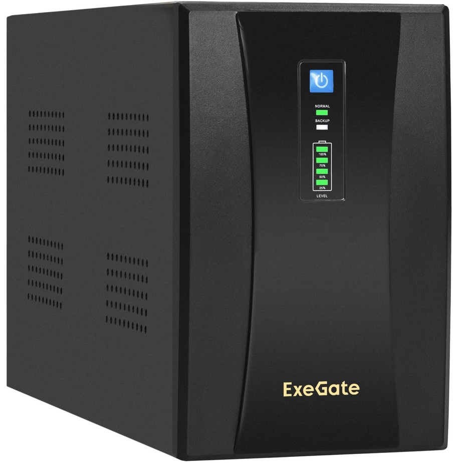 

Источник бесперебойного питания ExeGate SpecialPro UNB-2000.LED.AVR.4C13.RJ.USB, Черный