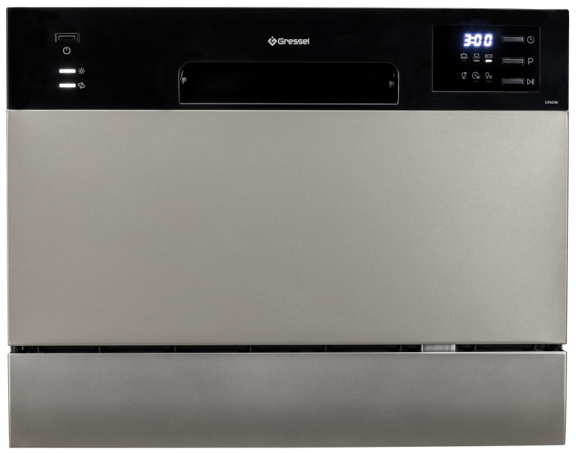 

Компактная посудомоечная машина Gressel UPM500, Нержавеющая сталь/черный