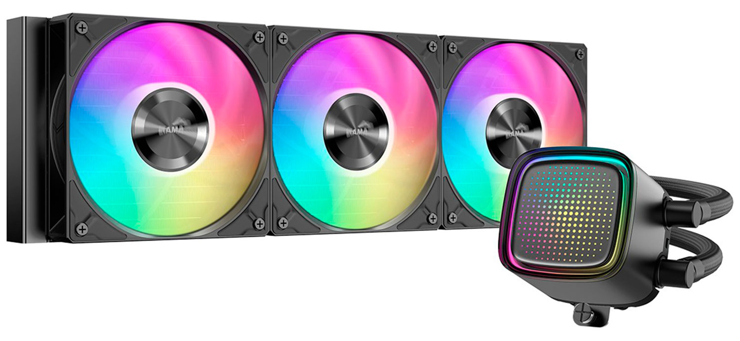 Изображение товара СЖО для процессоров Sama L50 360BK сARGB подсветкой и высоким охлаждением
