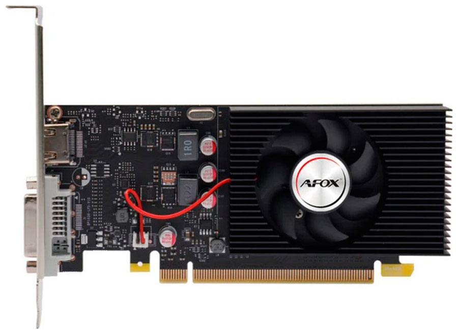 Изображение товара Видеокарта Afox GeForce GT 1030 2GB — компактное решение для мультимедиа и игр