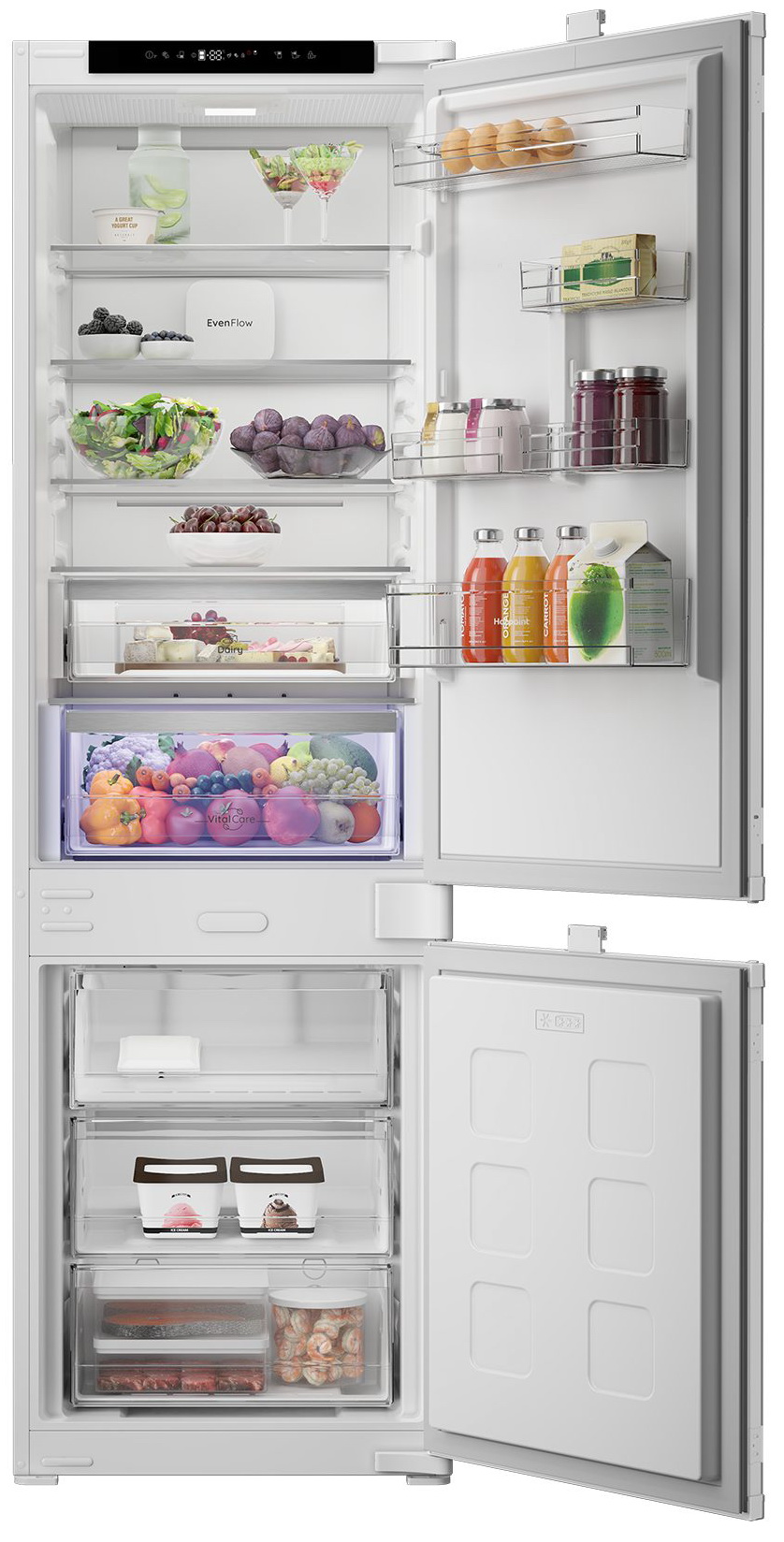 Изображение товара Встраиваемый двухкамерный холодильник Hotpoint HSBT 18